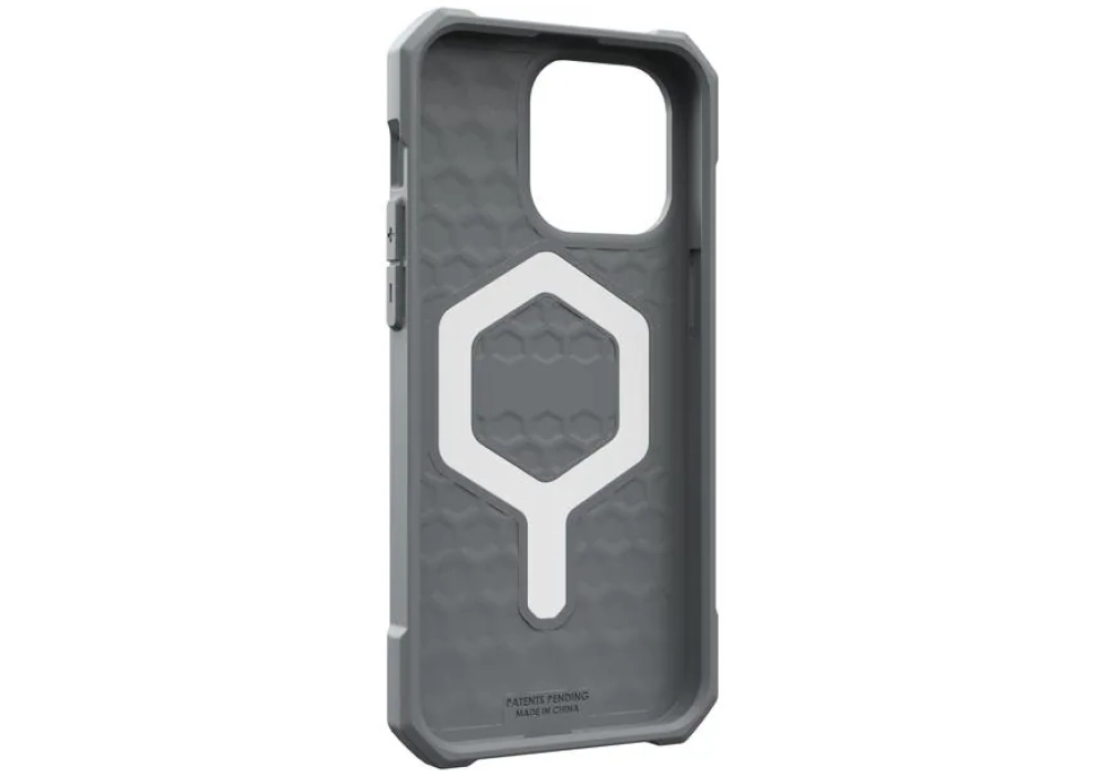 UAG Coque arrière Essential Armor iPhone 15 Pro Max Silver