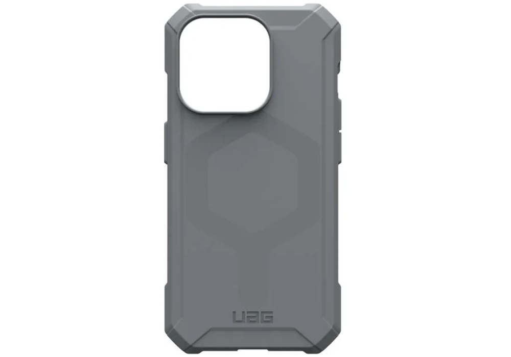 UAG Coque arrière Essential Armor iPhone 15 Pro Silver