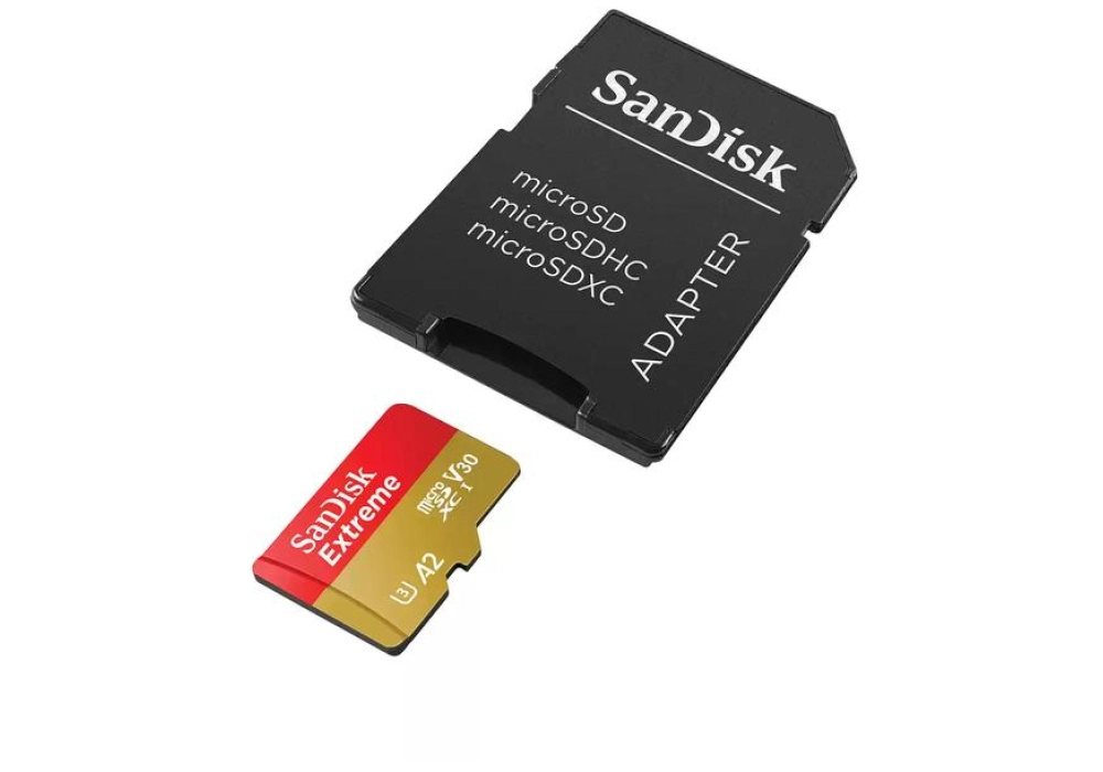 SanDisk Extreme microSDXC U3 card A2 (2022) - 256GB