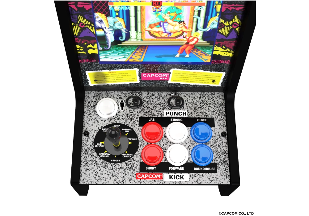 Arcade1Up Street Fighter II 5- in-1 Countercade