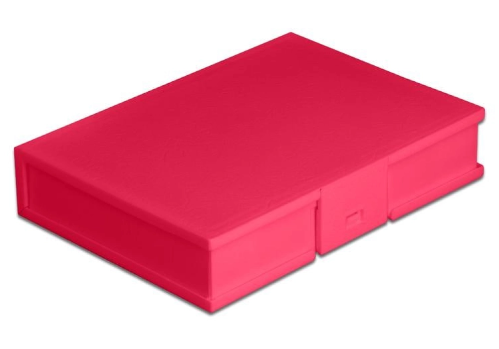 DeLOCK Boîtier de protection pour HDD 3.5″ (Rouge)