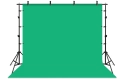 Puluz Système d'arrière-plan - Kit écran vert de 2x3 mètres
