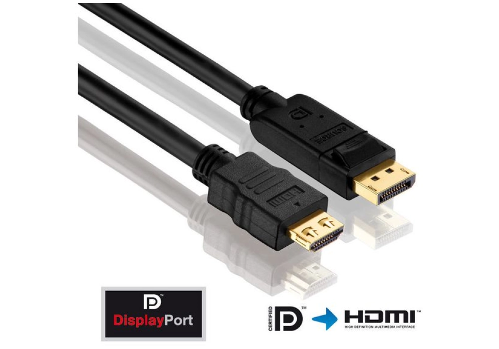 Purelink DisplayPort / HDMI Cable - 3.0 m