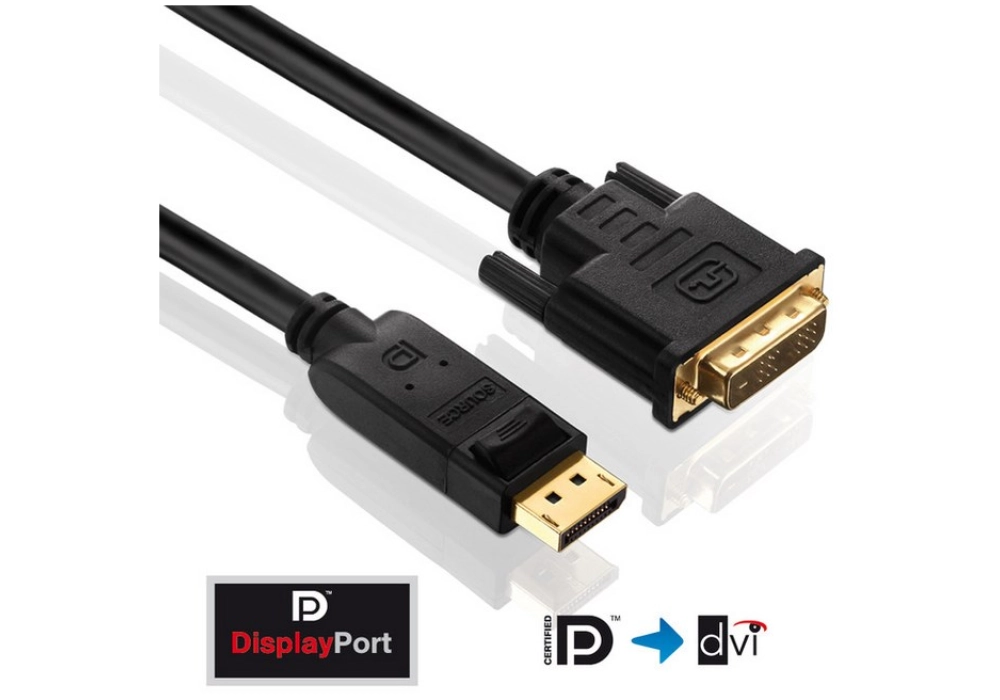 Purelink DisplayPort/DVI Cable - 2.0 m