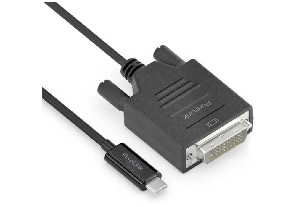 Purelink IS2211-020 USB type C - DVI-D - 2.0 m (Noir)
