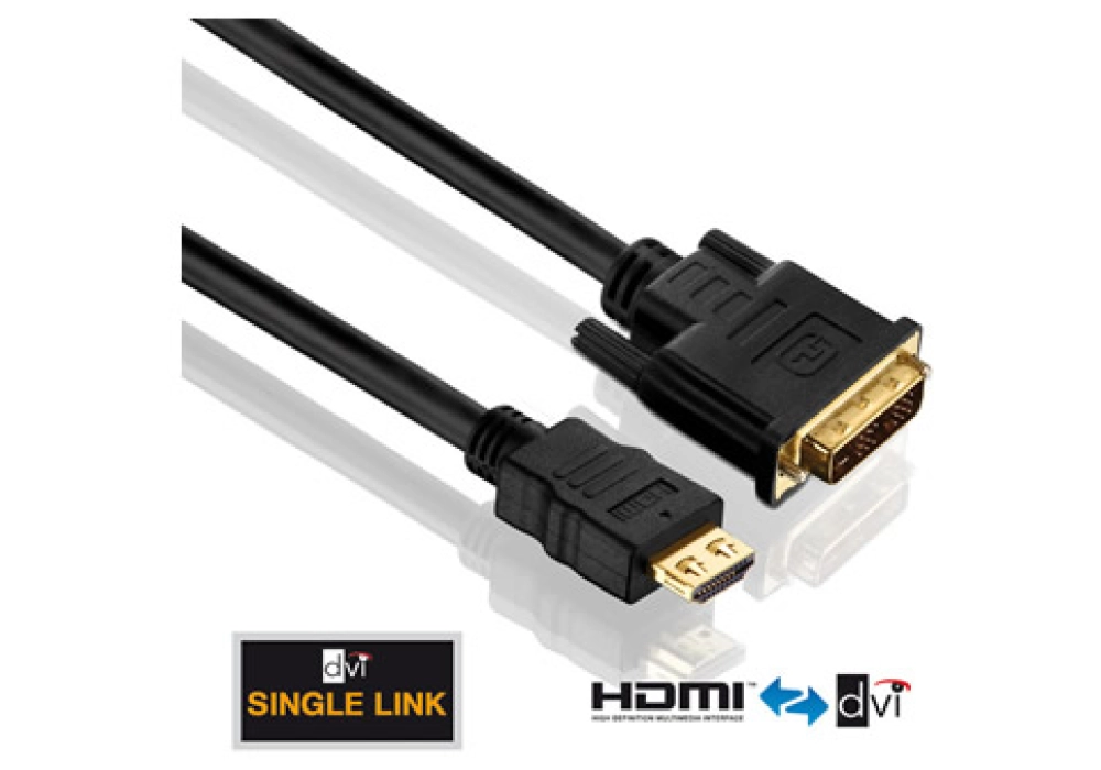 Purelink PureInstall PI3000 Series HDMI / DVI Cable - 0.5 m
