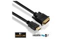 Purelink PureInstall PI3000 Series HDMI / DVI Cable - 1.0 m