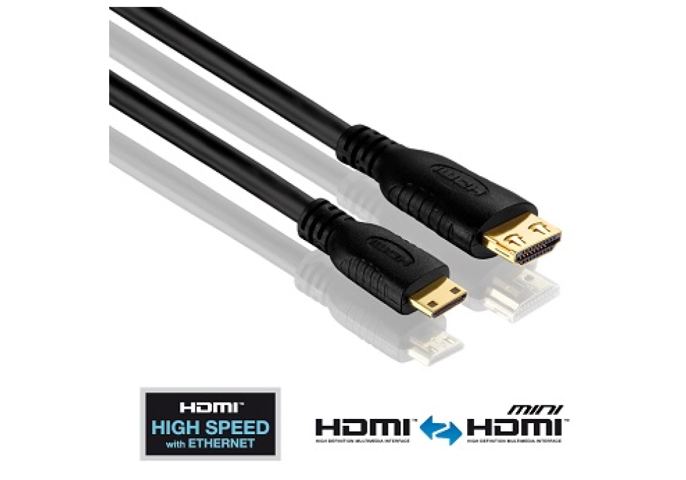 Purelink PureInstall Series High Speed Mini HDMI Cable - 1.0 m