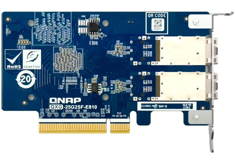 QNAP Carte d’extension QXG-25G2SF-E810