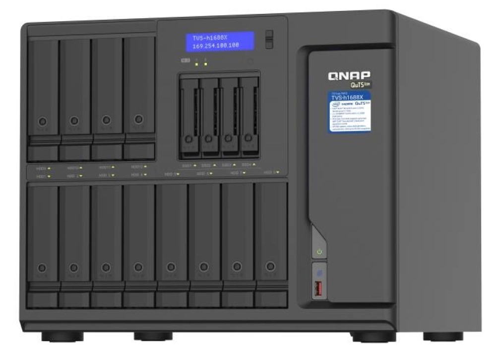 QNAP NAS TVS-H1688X-W1250-32G 16 baies