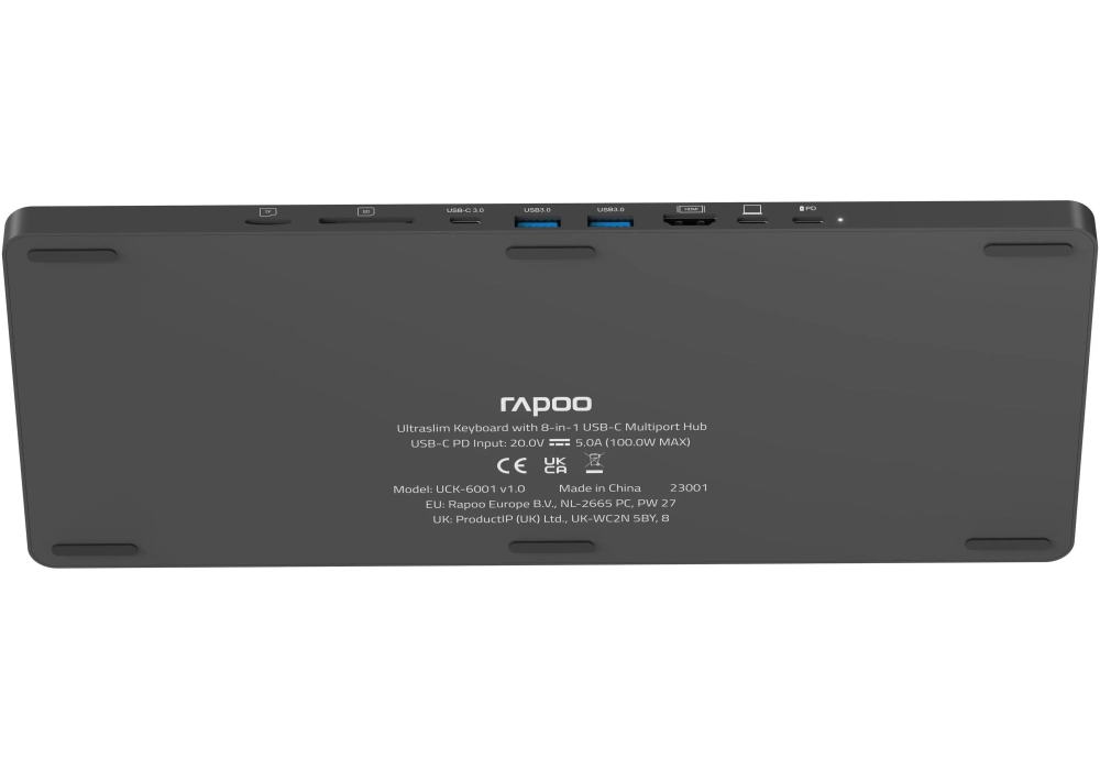 Rapoo Clavier UCK-6001 Noir
