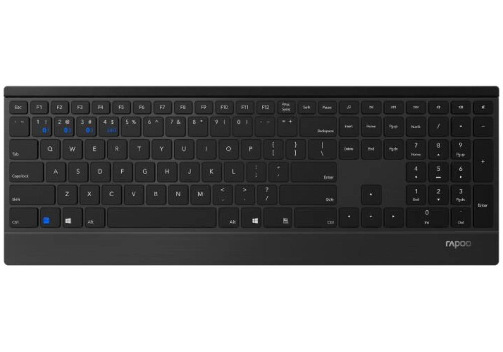 Rapoo E9500M Wireless Keyboard (CH Layout)