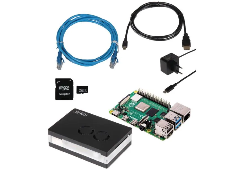 Raspberry Kit de démarrage Pi 4 Model B 8 GB