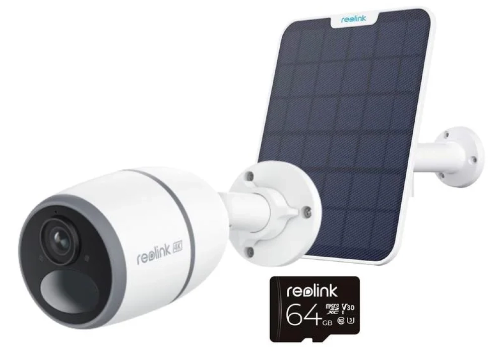 Reolink GO Ultra Panneau solaire 2 + 64GB MicroSD inclus