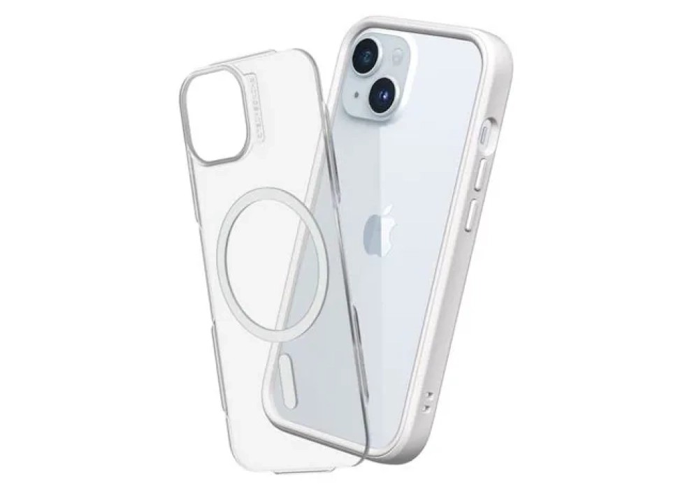 Rhinoshield Mod NX MagSafe iPhone 15 Blanc