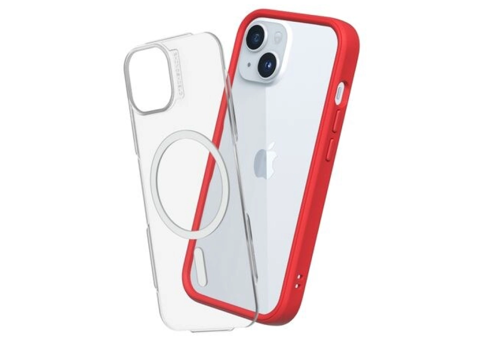 Rhinoshield Mod NX MagSafe iPhone 15 Plus Rouge