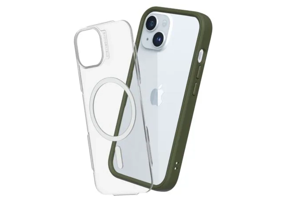 Rhinoshield Mod NX MagSafe iPhone 15 Plus Vert - MPB0129615 