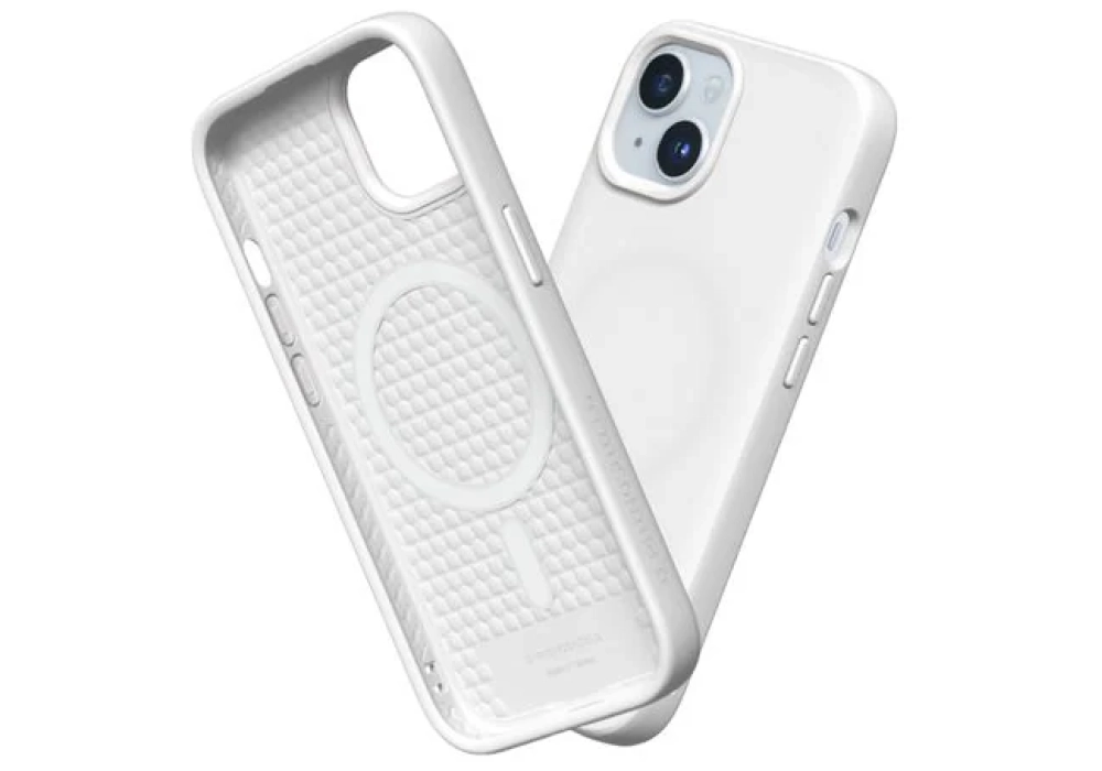 Rhinoshield Solidsuite MagSafe iPhone 15 Blanc