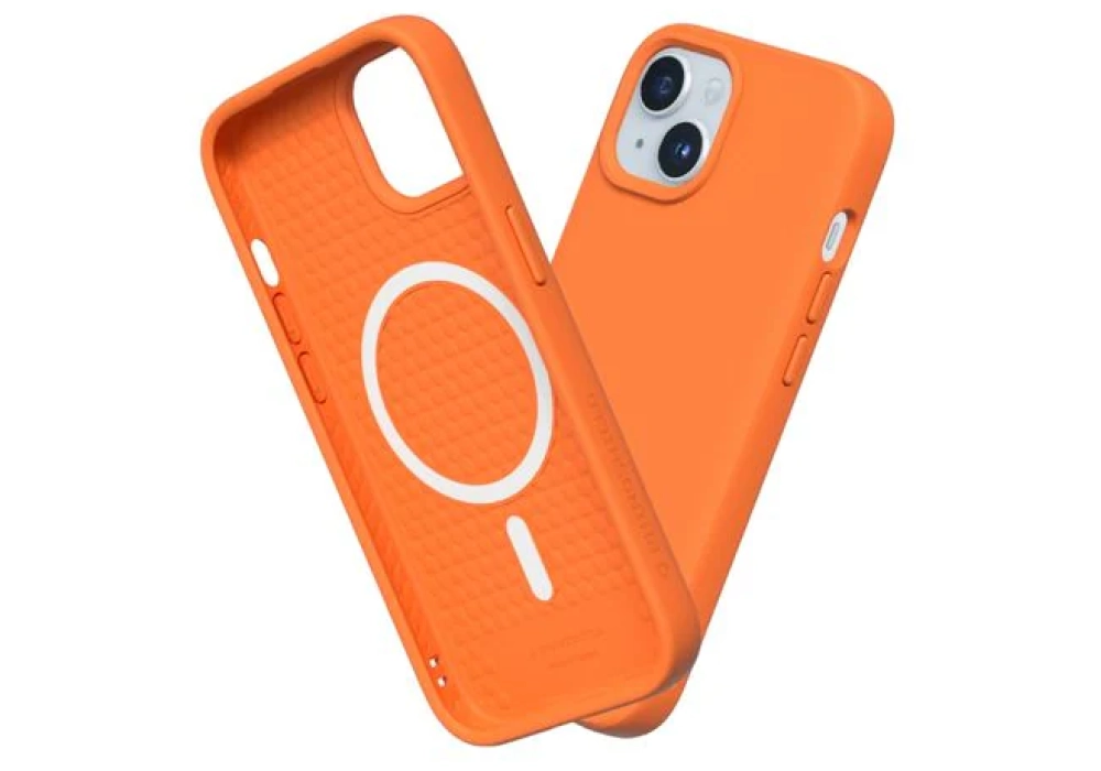 Rhinoshield Solidsuite MagSafe iPhone 15 Orange