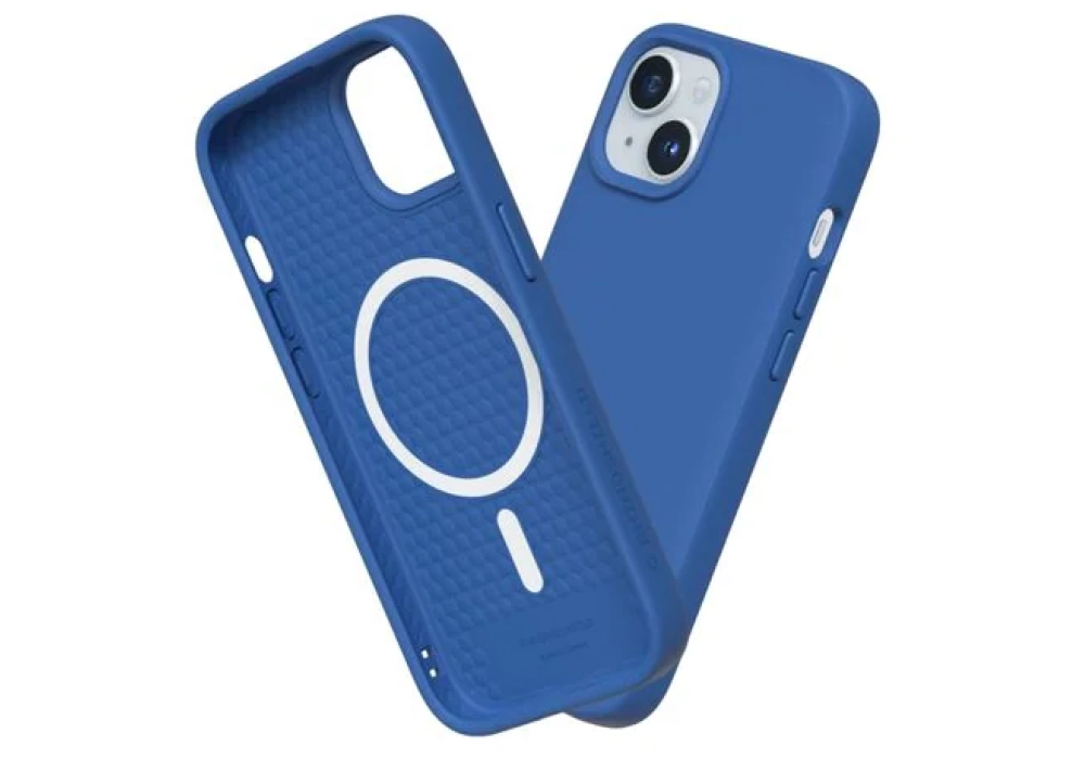 Rhinoshield Solidsuite MagSafe iPhone 15 Plus Bleu
