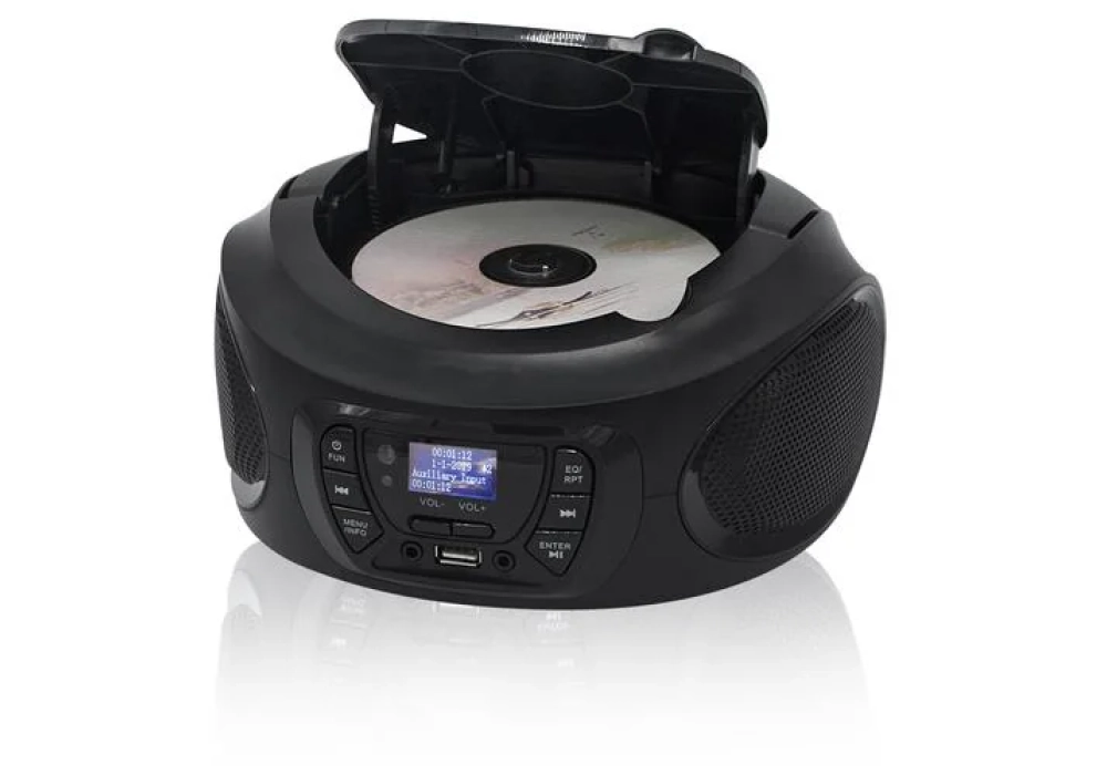 Roadstar Lecteur radio/CD CDR-375 Noir