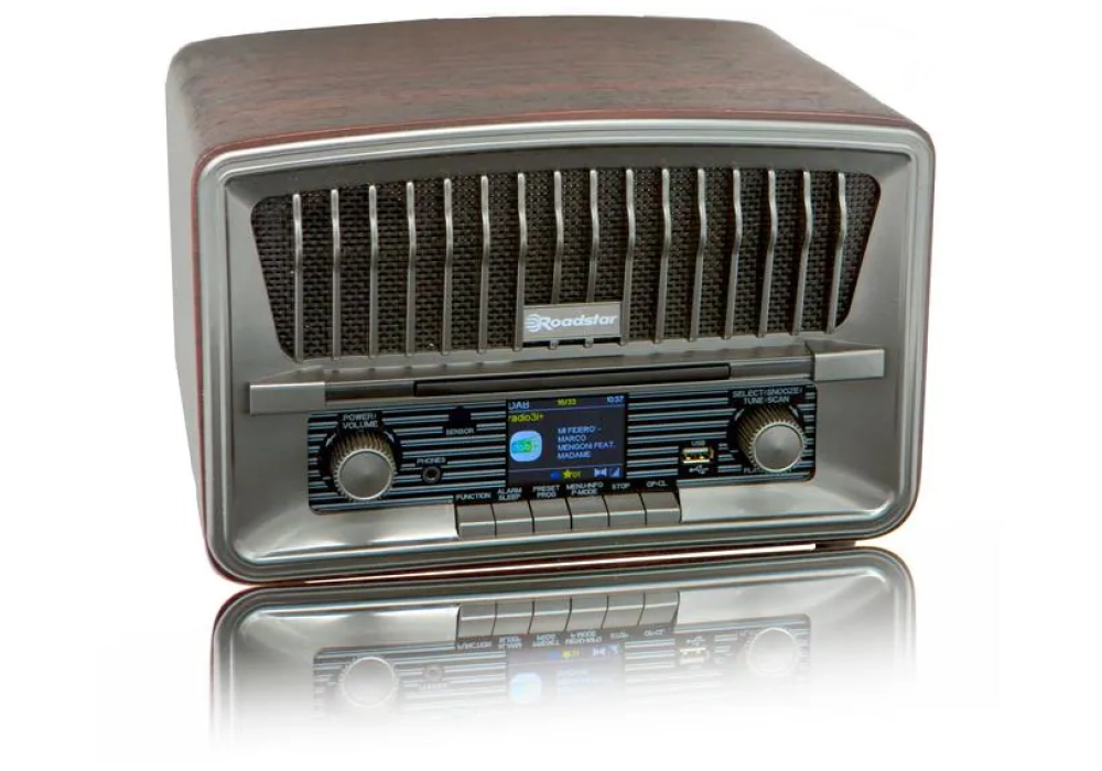 Roadstar Radio DAB+ HRA-270 Brun