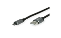 ROLINE Cable USB 2.0 Type A / Micro-B Reversible - 3.0 m