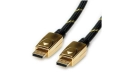 ROLINE gold DisplayPort / DisplayPort Cable 1.4 8K HDR Cable M/M - 1.0 m