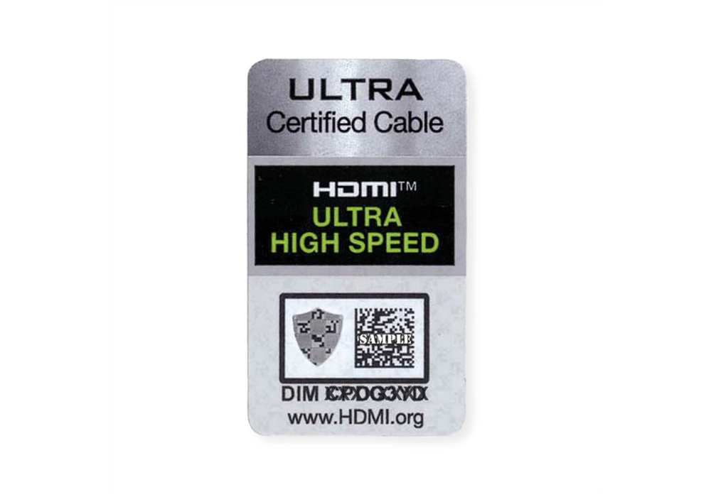 ROLINE GREEN ATC Câble HDMI avec Ethernet Ultra HD 8K, M/M, noir - 2.0 m