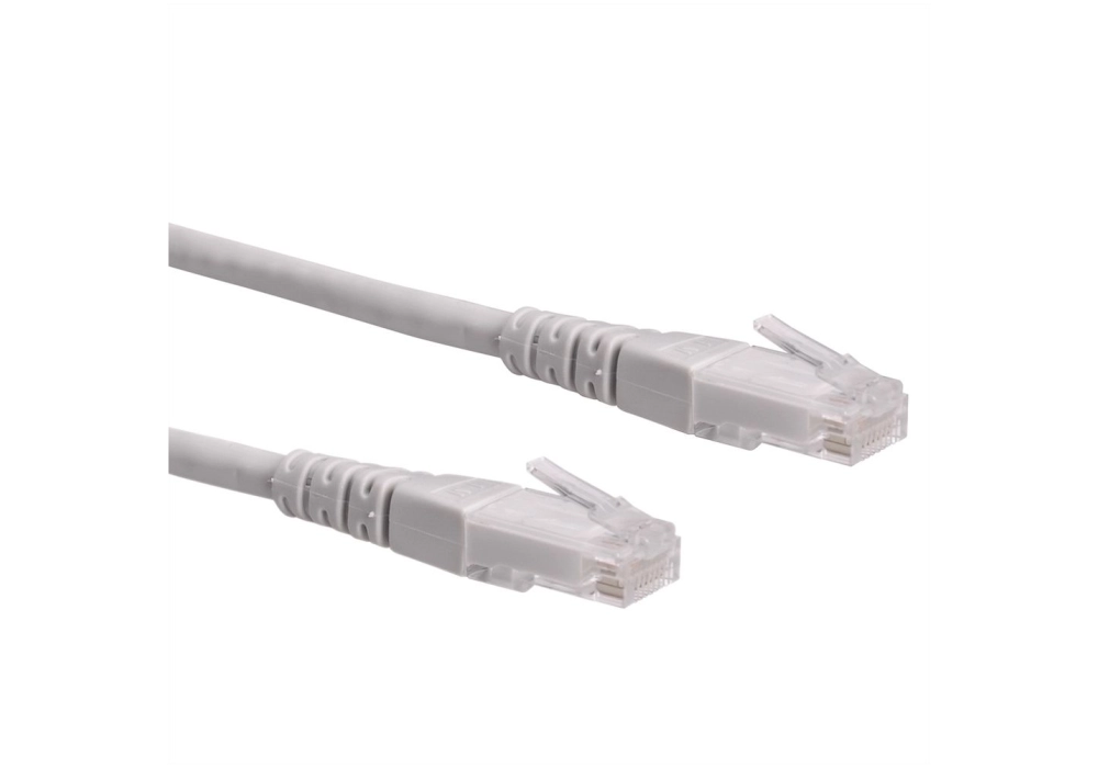ROLINE Network Cable Cat 6 (Classe E) UTP, gris - 15.0 m
