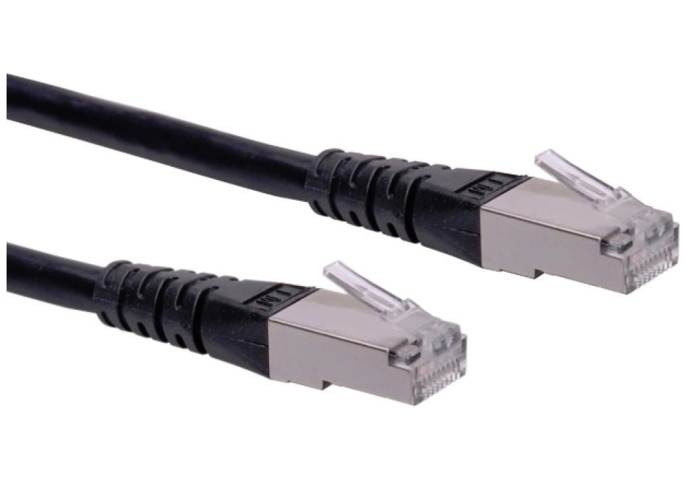 ROLINE Network Cable Cat 6 SFTP (Black) - 0.3 m
