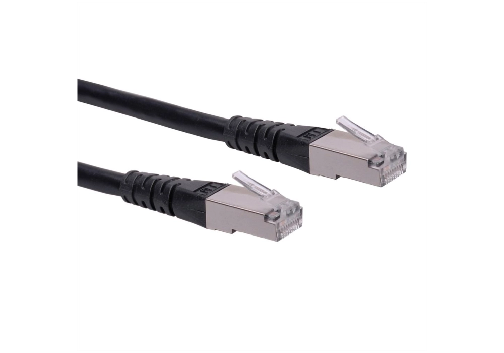ROLINE Network Cable Cat 6 SFTP (Black) - 10.0 m