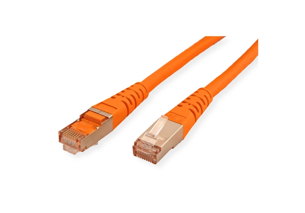 ROLINE Network Cable Cat 6 SFTP (Orange) - 3.0 m