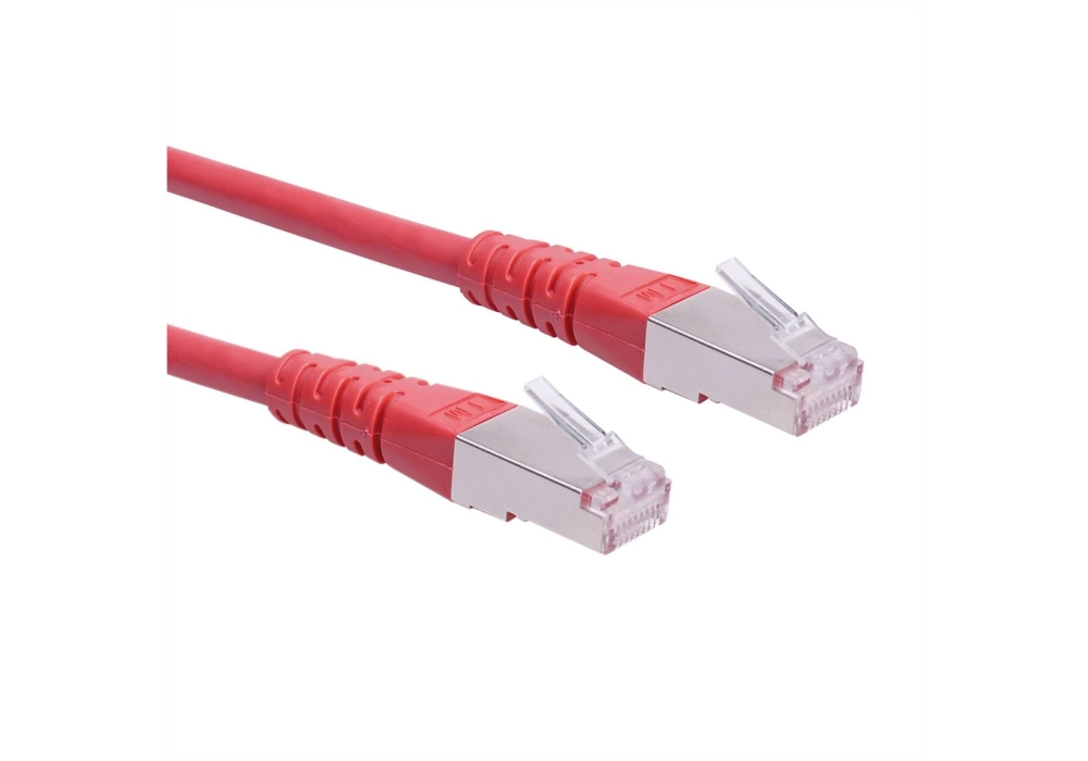 ROLINE Network Cable Cat 6 SFTP (Red) - 10.0 m