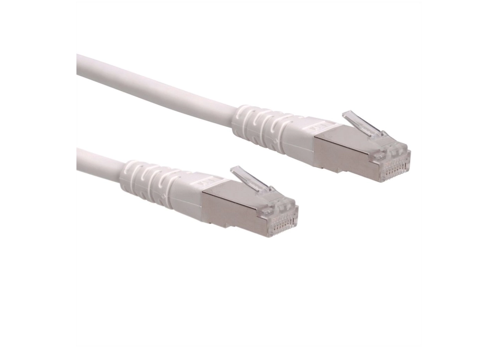 ROLINE Network Cable Cat 6 SFTP (White) - 1.0 m