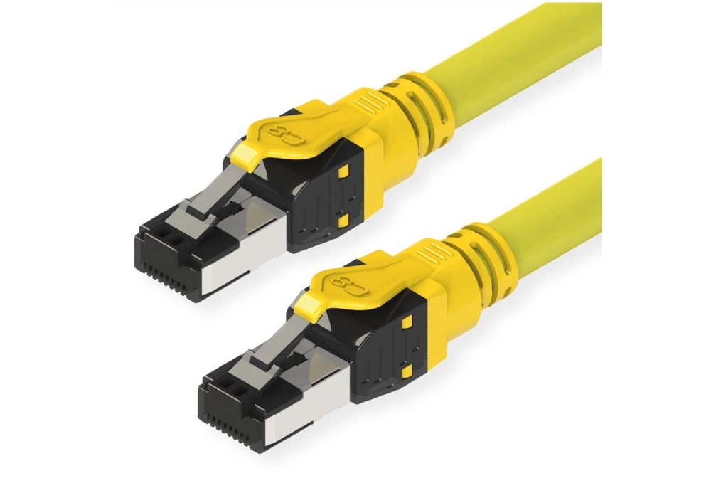 ROLINE Network Cable Cat. 8.1 S/FTP (PiMF) Tressé - 1.0 m