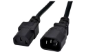 ROLINE PC Power Cable Extension / UPS Cable - 0.5 m
