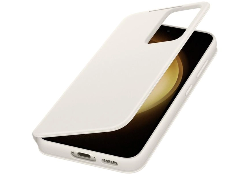 Samsung Book Cover Smart View Galaxy S23 Crème