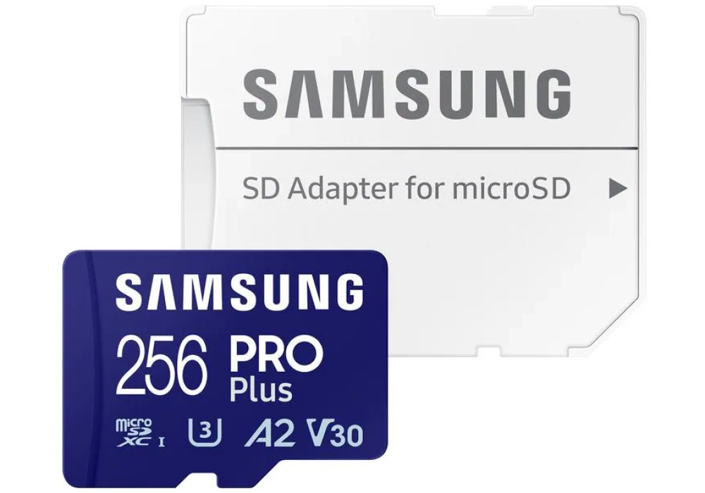 Samsung Carte microSDXC Pro Plus (2023) 256 GB