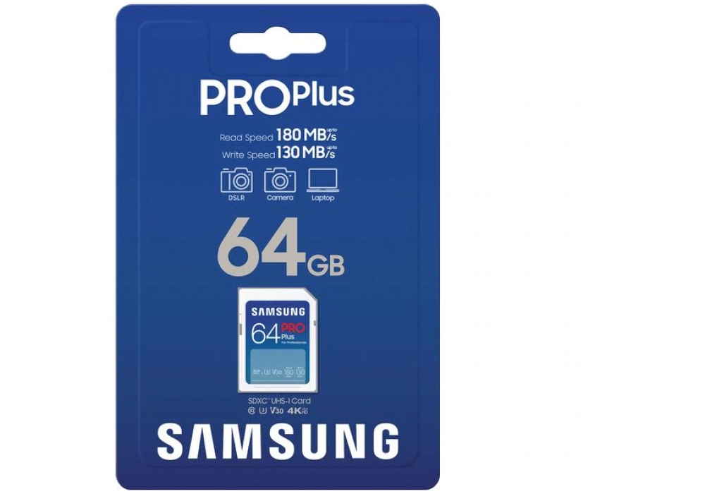Samsung Carte SDXC Pro Plus (2023) 64 GB