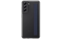 Samsung Coque arrière Clear Strap Galaxy S21 FE (Noir)