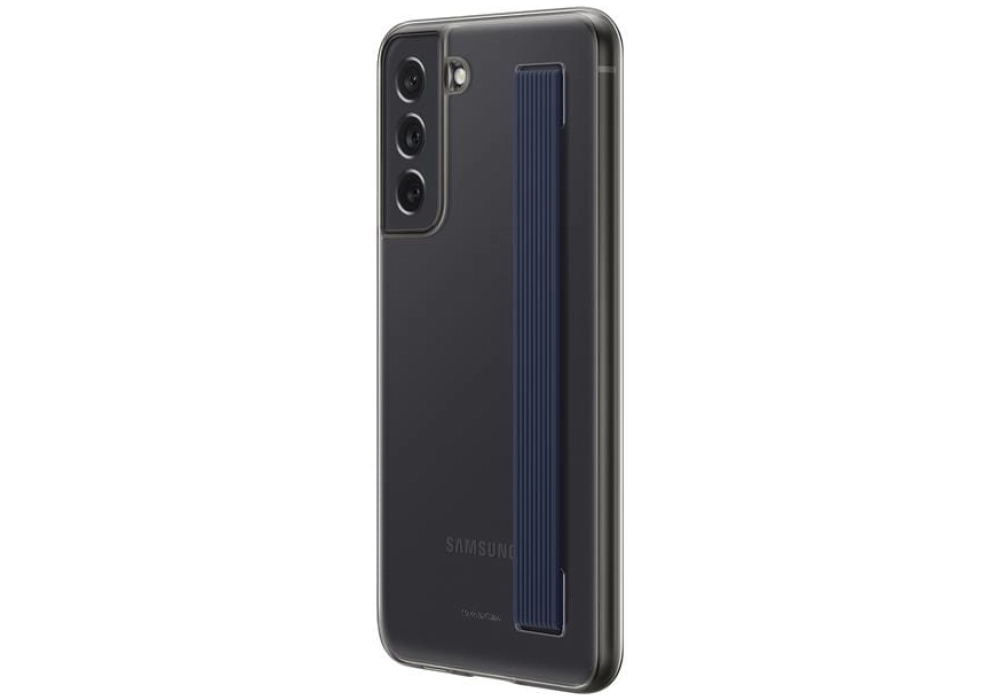 Samsung Coque arrière Clear Strap Galaxy S21 FE (Noir)