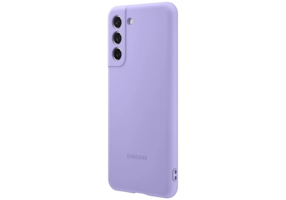 Samsung Coque arrière Silicone Galaxy S21 FE (Lavande)