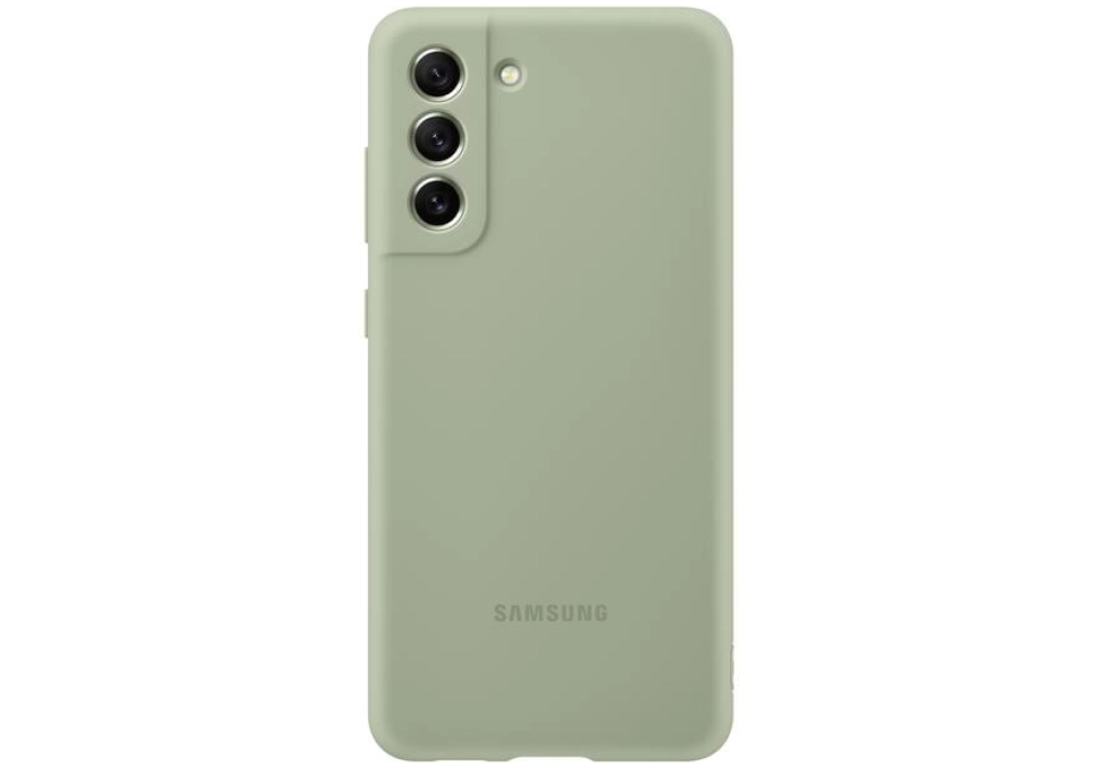 Samsung Coque arrière Silicone Galaxy S21 FE (Vert)