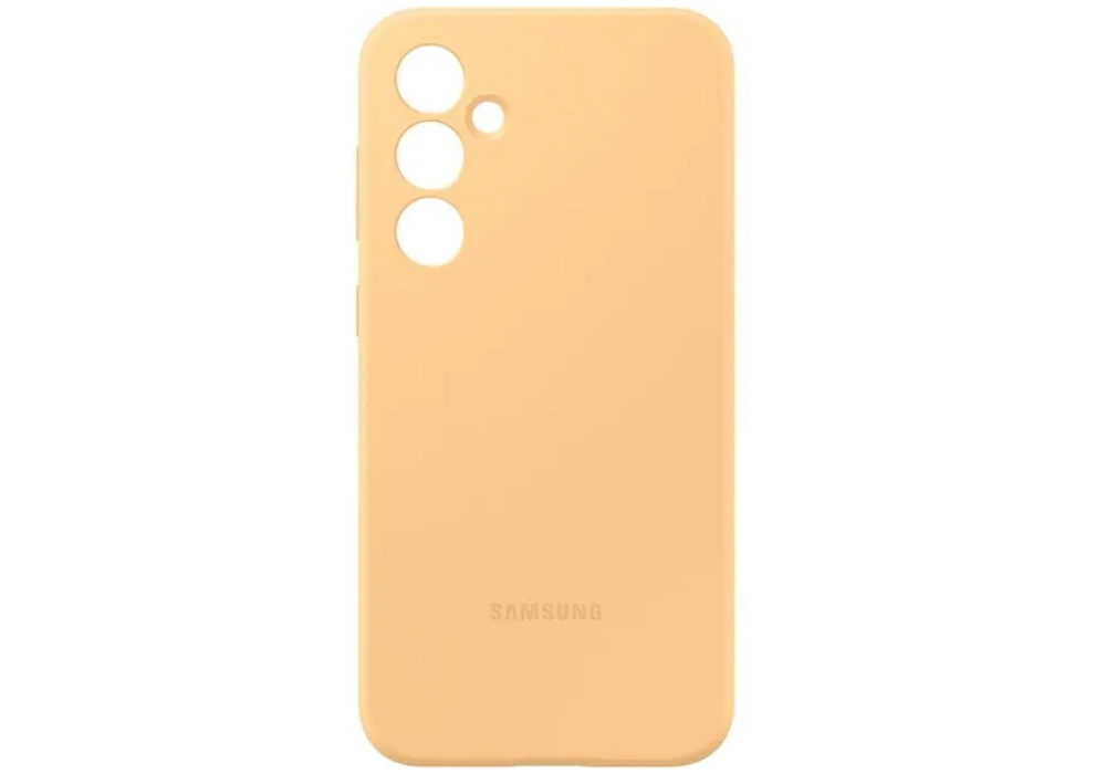 Samsung Coque arrière Silicone Galaxy S23 FE Apricot