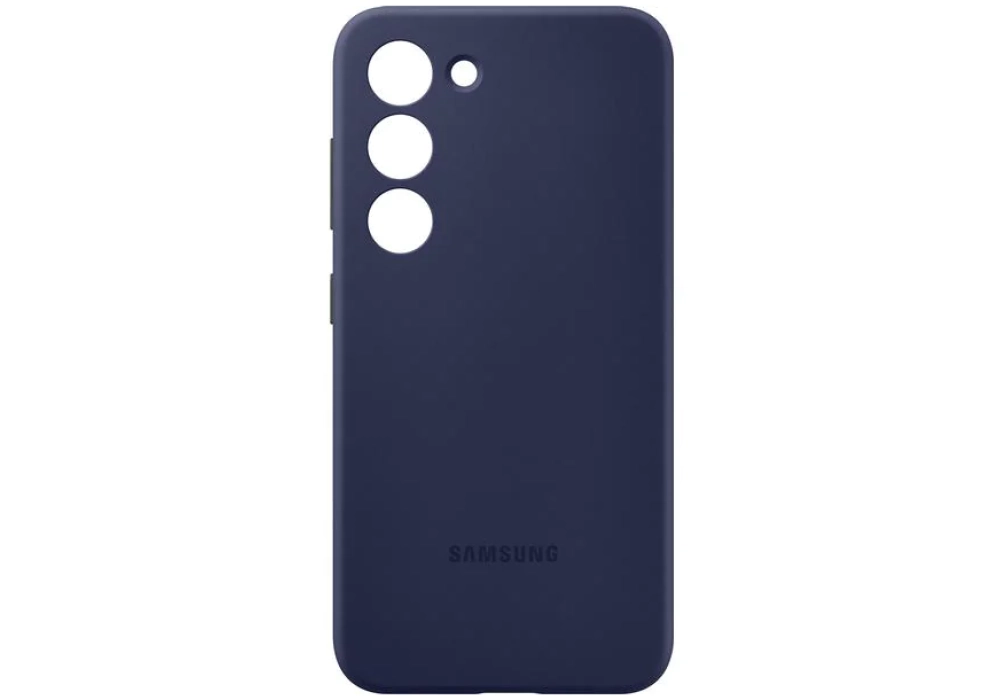 Samsung Coque arrière Silicone Galaxy S23 Navy