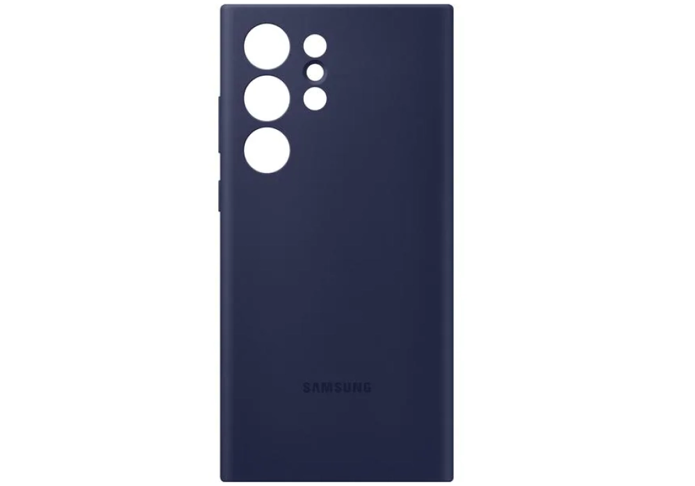 Samsung Coque arrière Silicone Galaxy S23 Ultra Navy