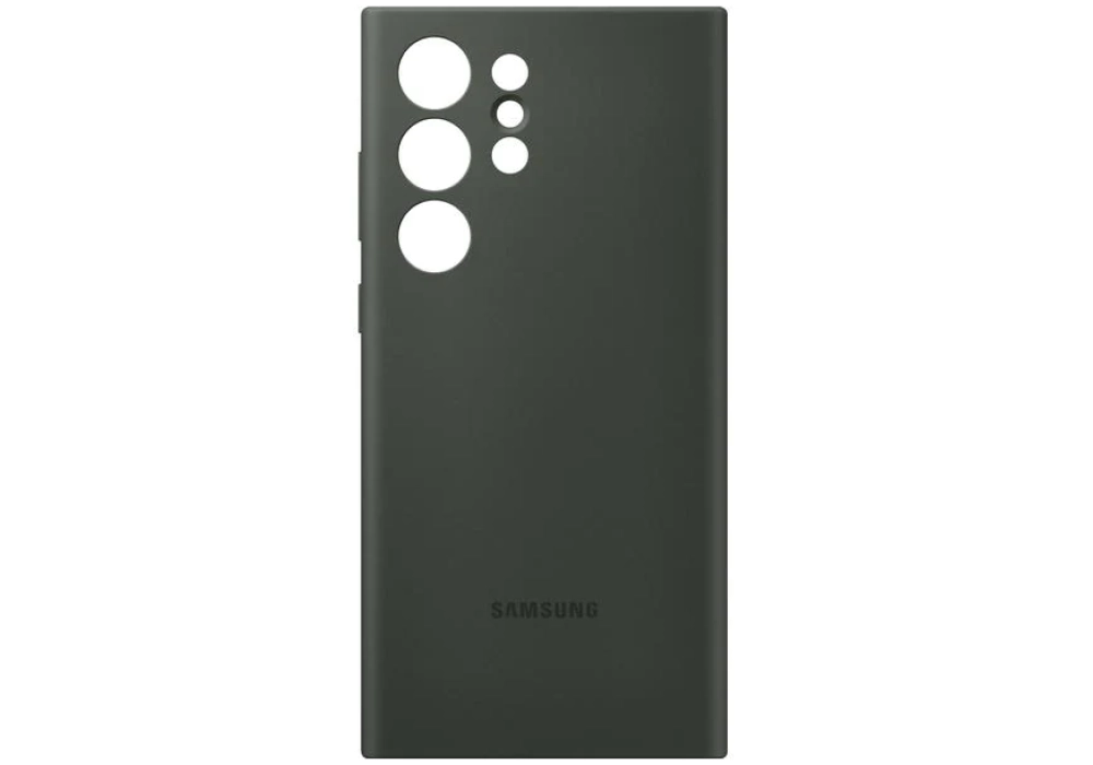 Samsung Coque arrière Silicone Galaxy S23 Ultra Vert [DESTOCKAGE]