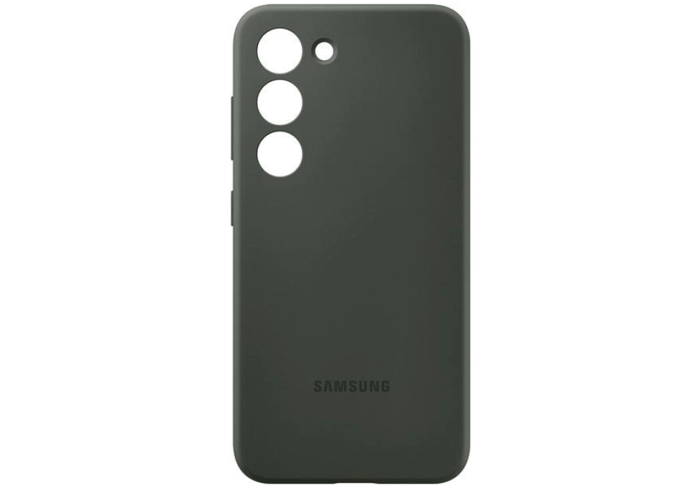 Samsung Coque arrière Silicone Galaxy S23 Vert