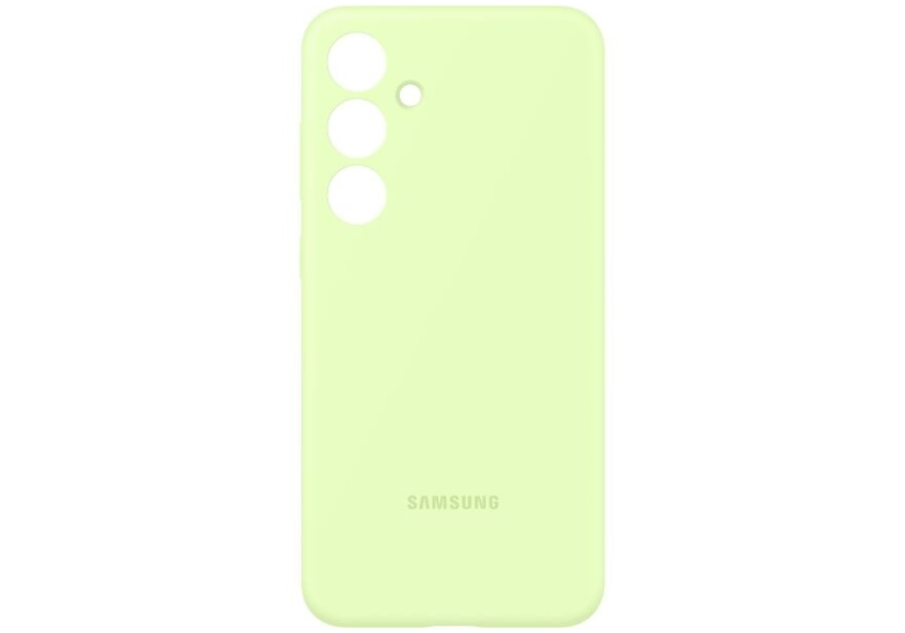 Samsung Coque arrière Silicone Galaxy S24+ Vert